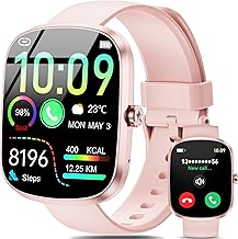 OUKITEL Montre Connectée Femme Homme avec Appel Bluetooth,1.91" Smartwatch avec 140+Sportifs,Etanche IP68,Montre Sport pour Surveiller Cardio,Podometre et Sommeil,Smart Watch pour Android iOS