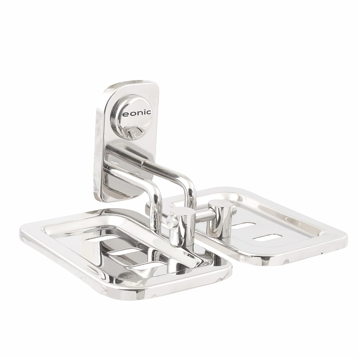 eonic Stainless Steel Double Soap Holder for Bathroom, Soap Stand for ...