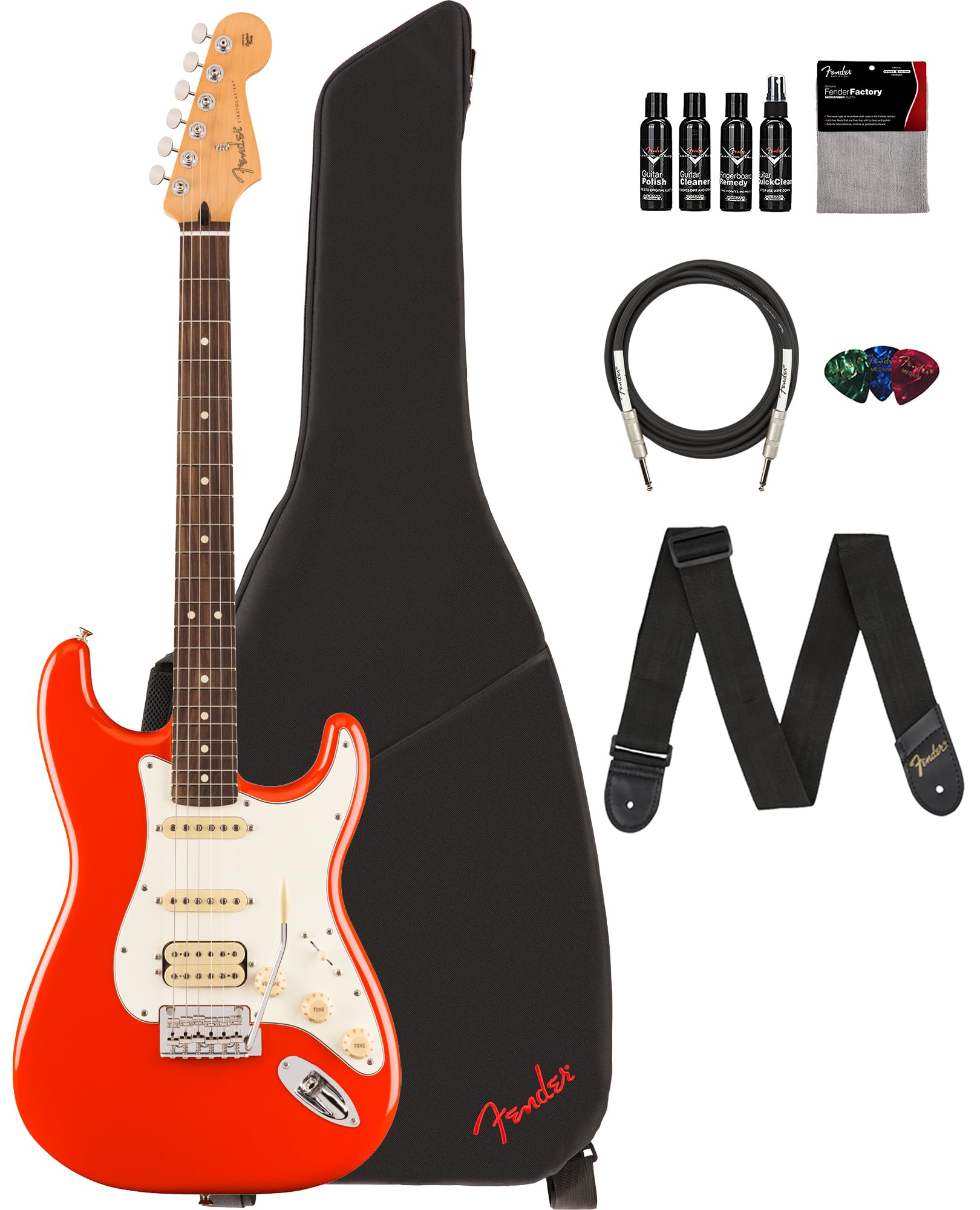 Fender Player II Stratocaster 【ギグバッグ付】 Amazon | Fender Player II Stratocaster HSS - コーラルレッド