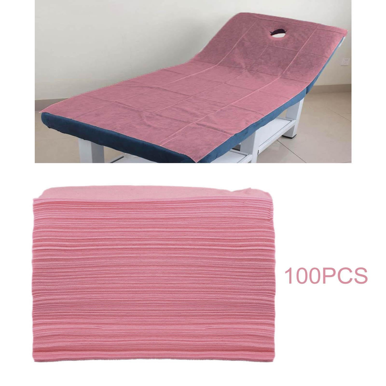 Funda de cama para salón de belleza, sábanas desechables de tela suave no tejida, opciones para el cuidado de ancianos y bebés, clubes de spa, camilla gruesa, funda de