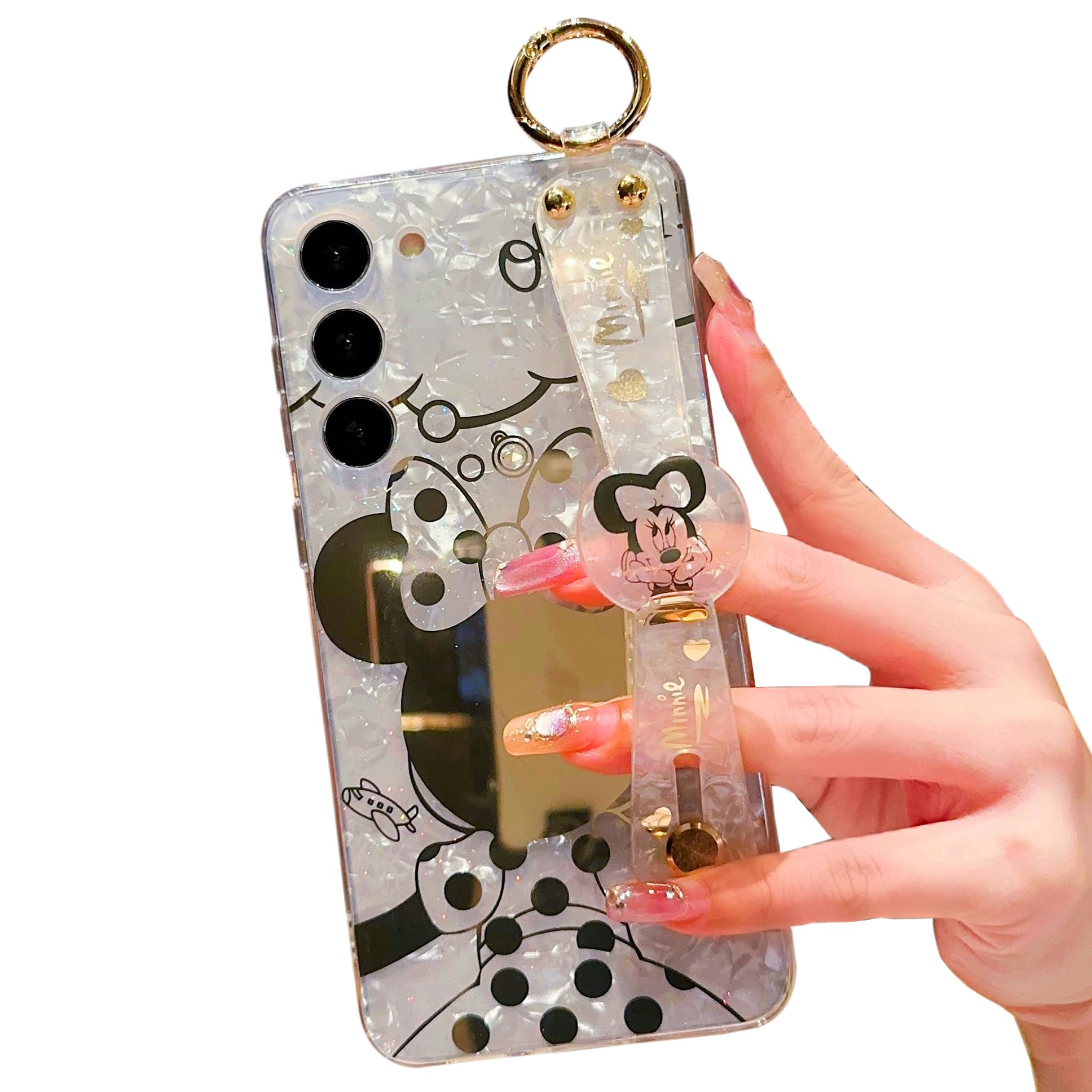Coque Galaxy S21 FE mignon dessin animé idéal pour visionnage mains libres - 8