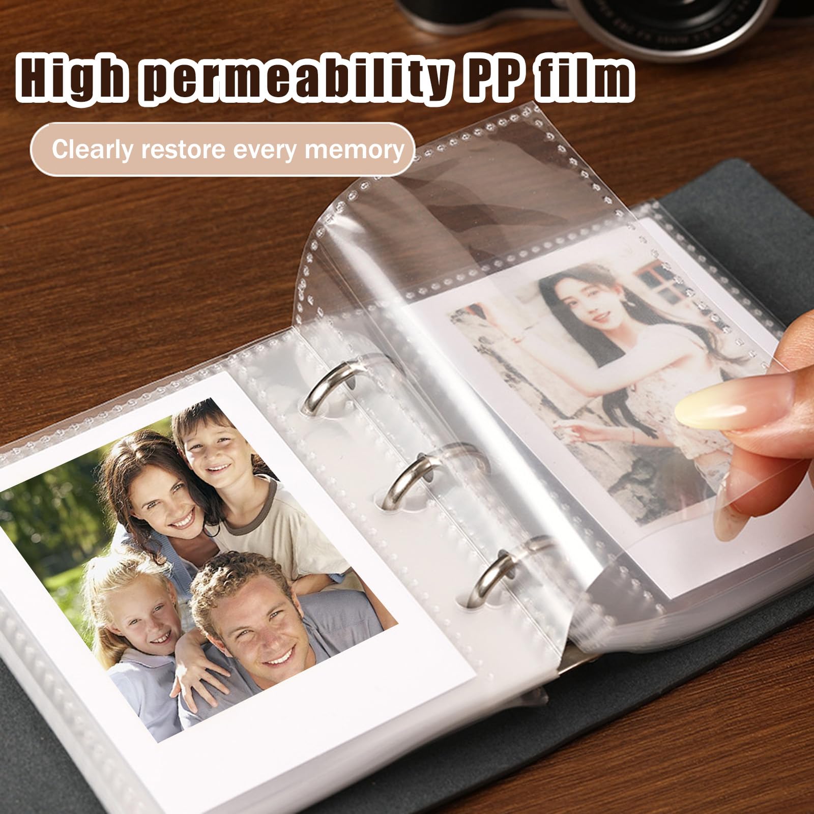 Album na zdjęcia Mały, Mini Album Zdjęcia, Albumy fotograficzne, Może Być Używany Jako Codzienne Przechowywanie Zdjęć, Rocznica, Baby Shower, Urodziny, Boże Narodzenie i Rejestry Podróży