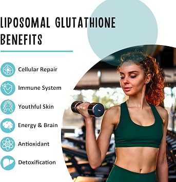 Zeylamum 2400 MG Liposomal Glutathione Softgels, Max Absorption, Active Form L-Glutathione Reduced (GSH), with Hyaluronic Acid, Resveratrol, Master Antioxidants for Brain, Immune System, 60 Softgels