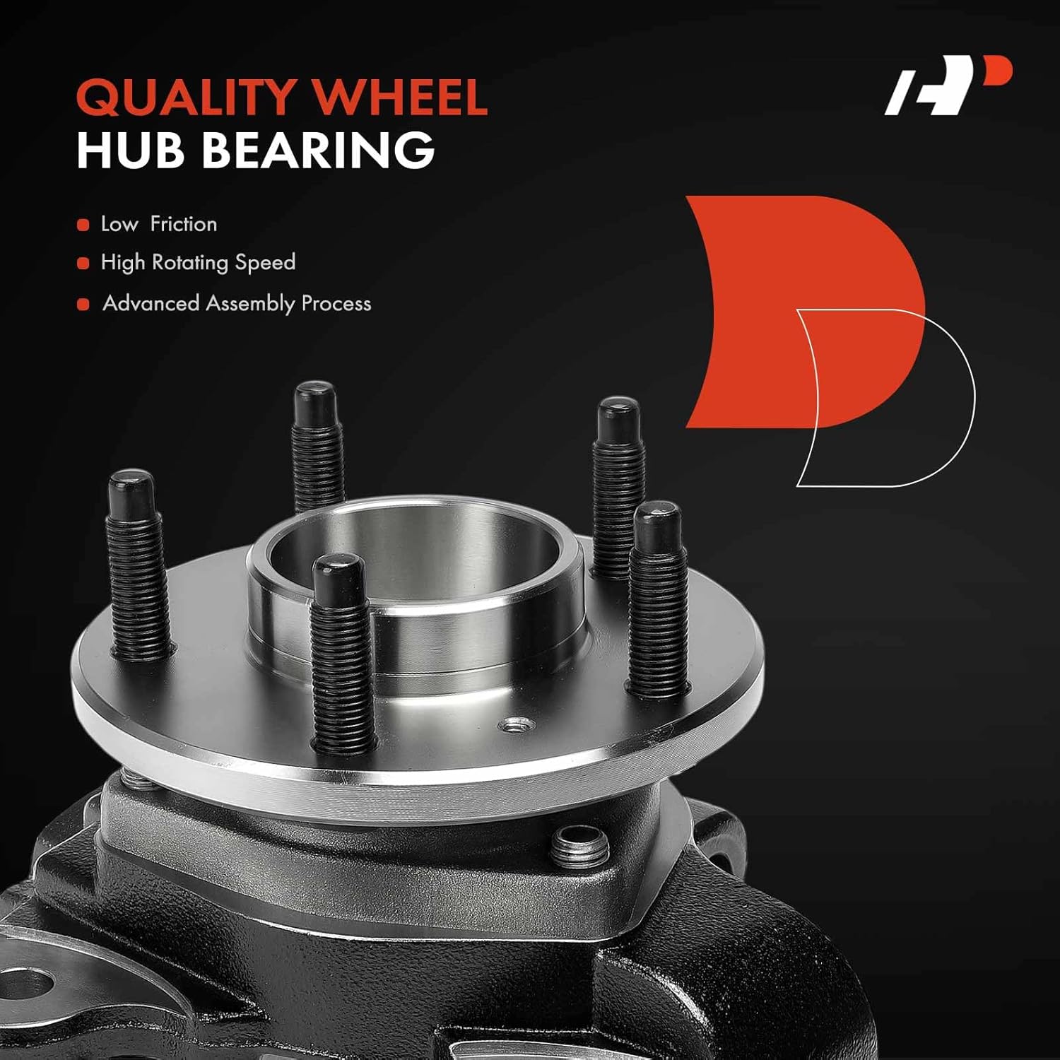 A-Premium Front Right Steering Knuckle & Wheel Bearing Hub Assembly Compatible with Chevrolet Impala, Monte Carlo, Venture & Buick LaCrosse, Regal, Allure, Century & Pontiac Grand Prix, Montana