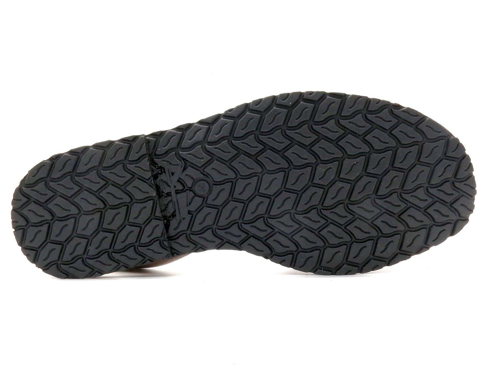 Avarca Damen Avarcas Sandalen aus Echtleder handgefertigt in Spanien gepolsterte Leder Decksohle & Fersenriemchen navy dunkel-blau 38