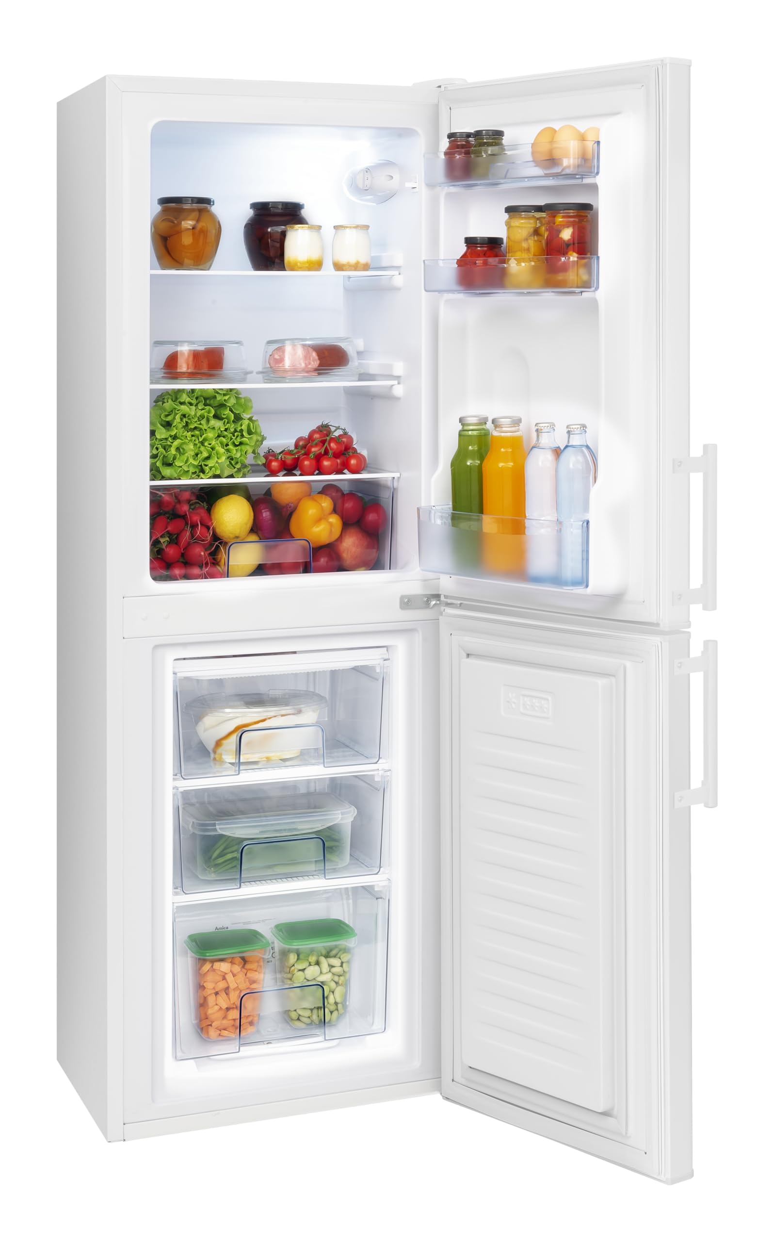 Frigidara AKG 3845 W Double Door 148x52 Cm White - Dettaglio