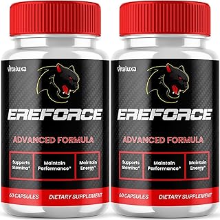 (2 Pack) Ereforce Capsules, Ereforce Men's Supplement Performance Eforce Blend Maximum Strength Support, Ere Force Pills Premium Daily Energy Advanced Formula Overall Health Wellness Reviews (120 Ct)