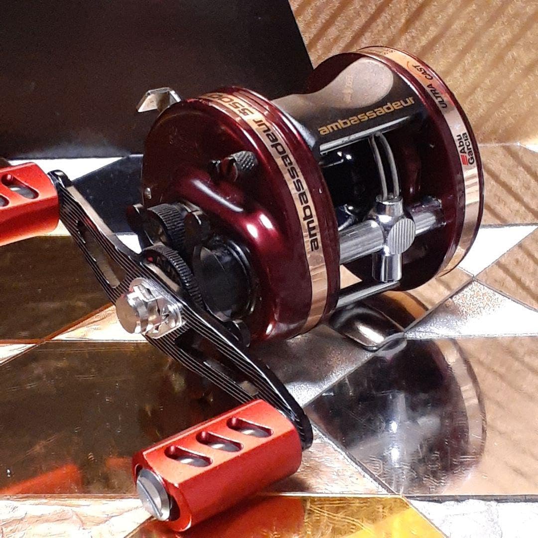 アブガルシア ABUアンバサダー 5500C3 2SPEED 両軸リール 美 WAQGOETT