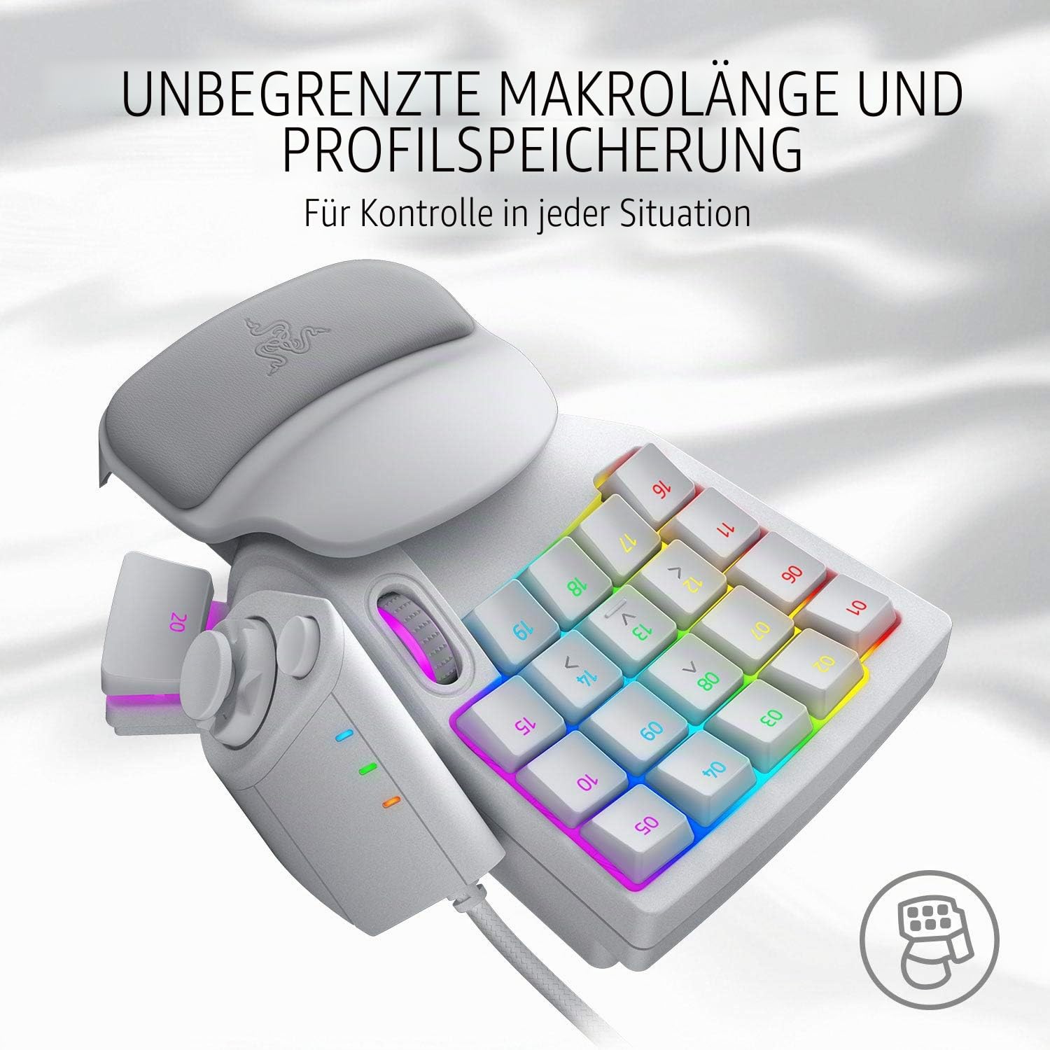 Razer Tartarus Pro Gaming Keypad Analog-optische Tastenschalter Chroma-RGB-Beleuchtung