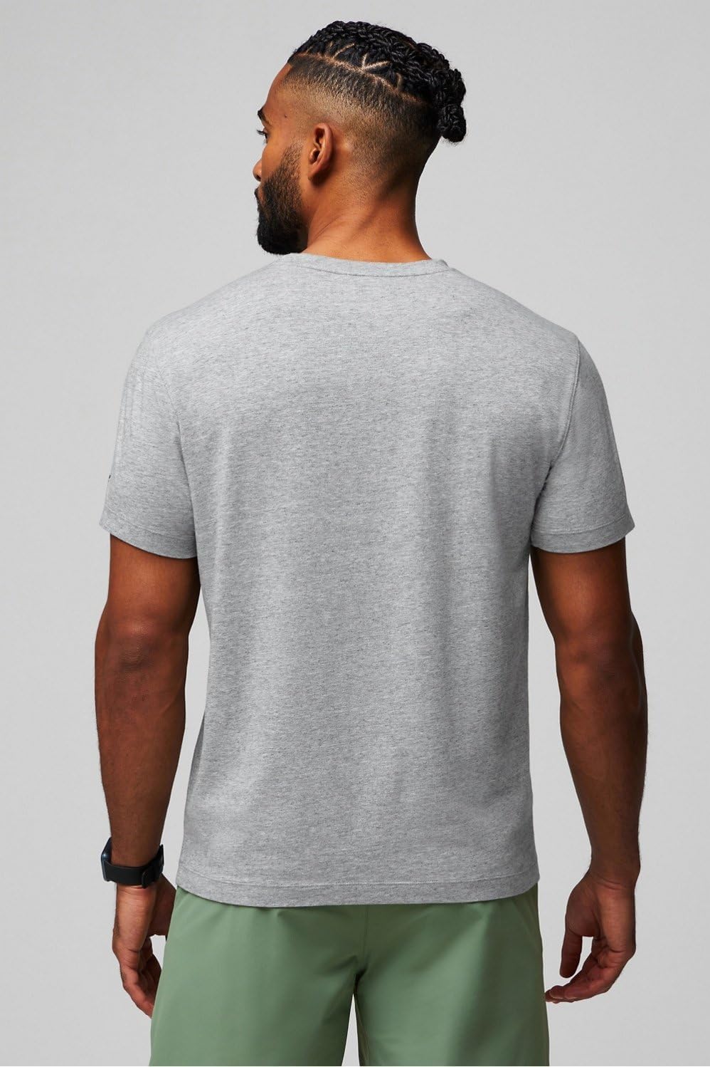 Fabletics Men's The 24-7 Tee, Hybrid365 Fabric, Breathable, Sweat Wicking, Anti-Stink, 4-Way Stretch, Lightweight