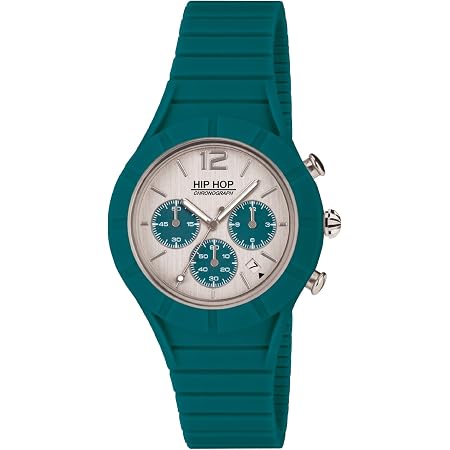 Orologio HIP HOP uomo METAL SOLARE quadrante nero e cinturino in silicone,  metallo beige, movimento SOLO TEMPO - 3H QUARZO : Amazon.it: Moda