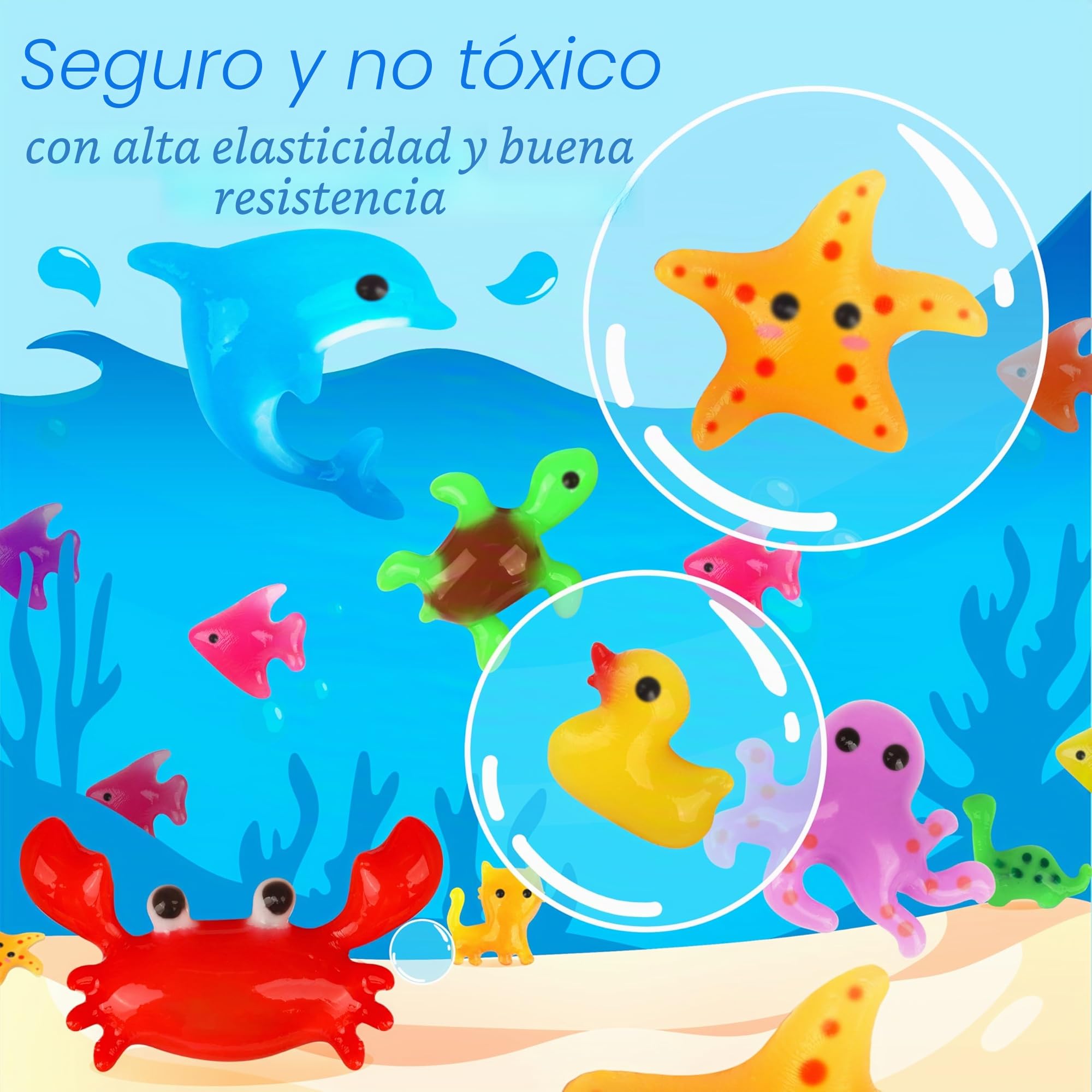 Mocoosy 20 Colores Aqua Gelz Set, 3D Juguete Mágico Elfo de Agua, Kit de Juguete de Gel de Agua Mágico con 20 Magic Gel y 16 Formas, DIY Juguetes Creativos Regalo para Niños Niñas 4 5 6 7 8 Años