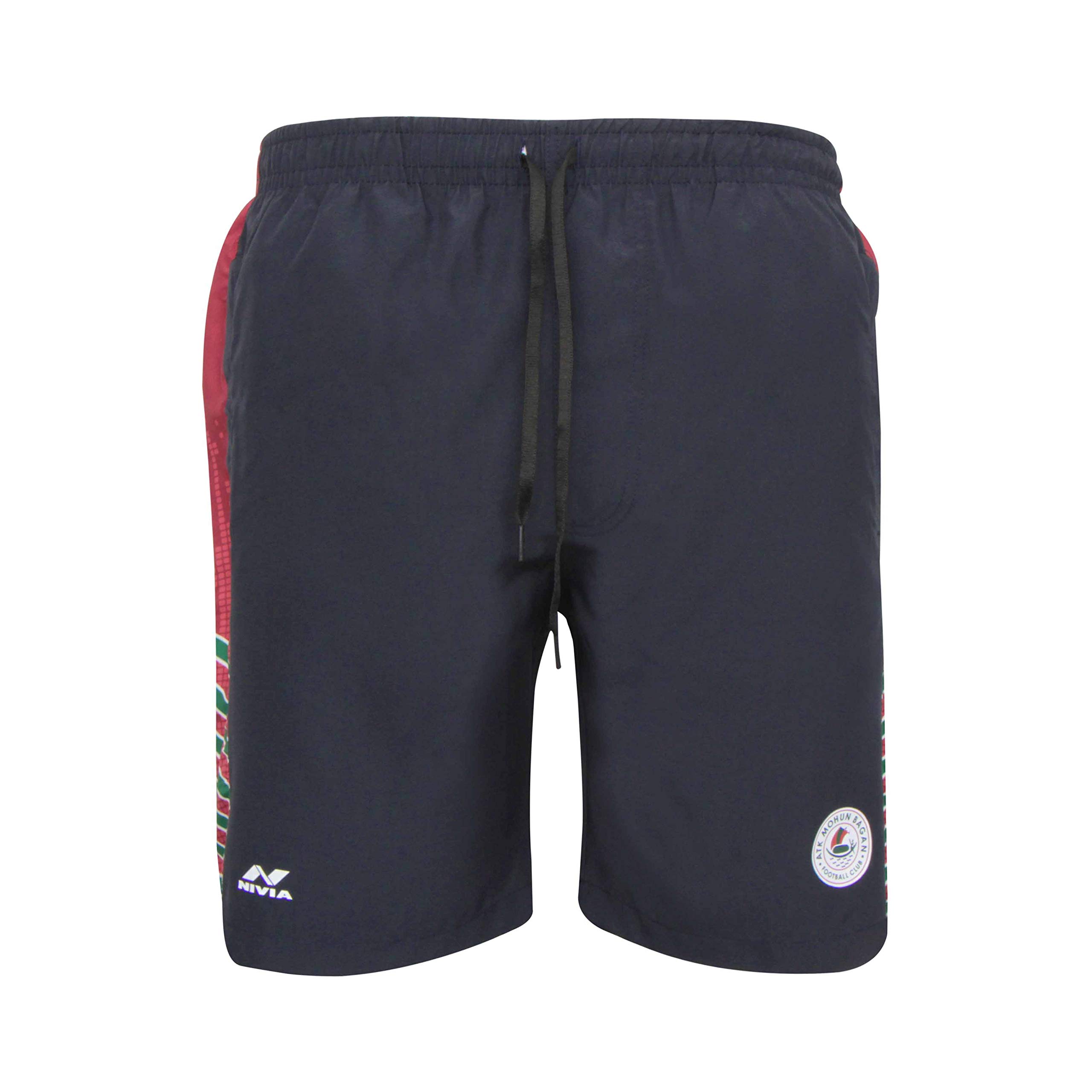 Nivia ATK Mohun Bagan Shorts 3, Navy, S
