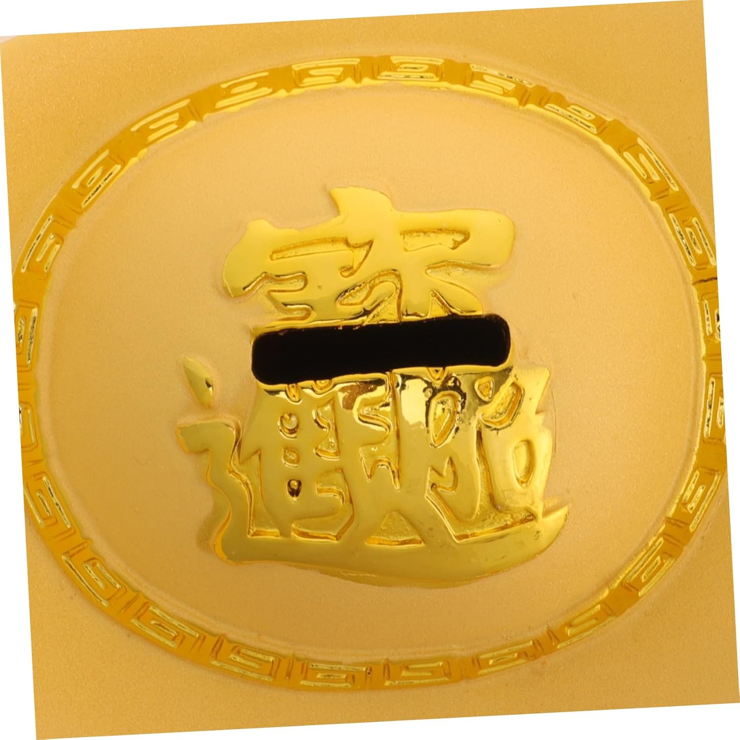 Alipis Shaped Money Bank Ornament Piggy Bank Counter for Adults Resin Material Home Decor