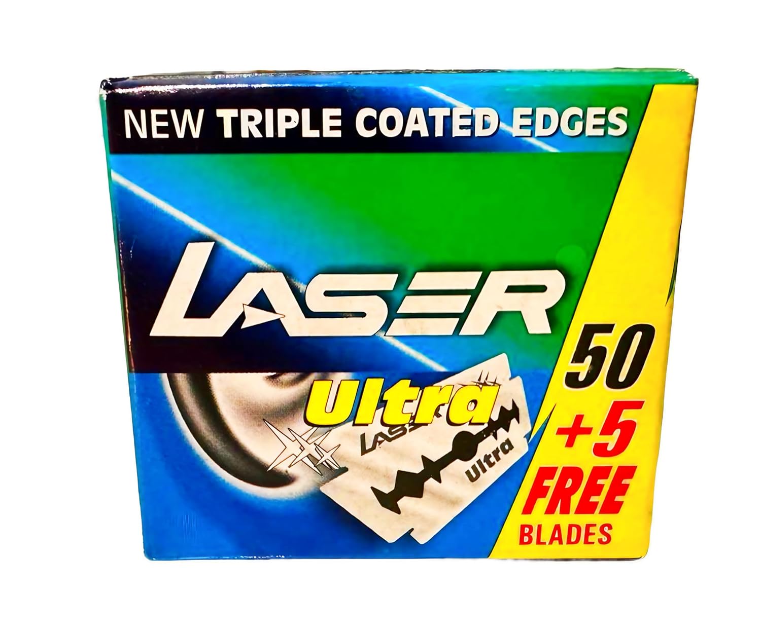 50 Ultra Laser Razor Blades
