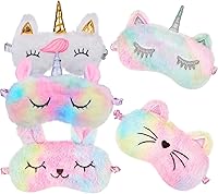 Vista 1 de Antifaz para dormir para niños (multicolor, paquete de 5)