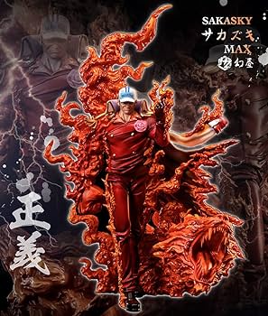 ワンピース　ONE PIECE　フィギュア　ガレージキット　赤犬　青雉　海軍 Amazon.co.jp: 青雉 赤犬 フィギュア 1/8スケール 塗装済み完成品