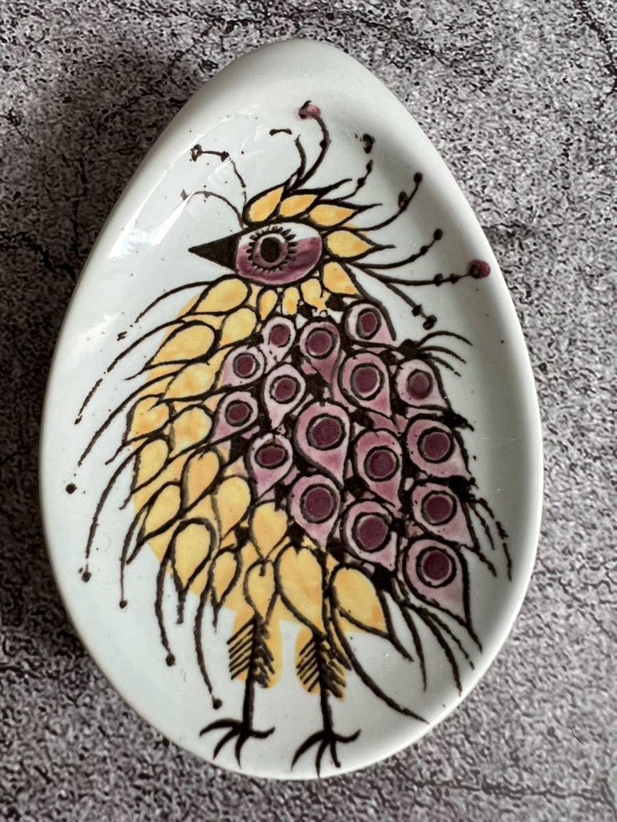 ロイヤルコペンハーゲン tenera Beth Breyen 鳥のプレート4枚