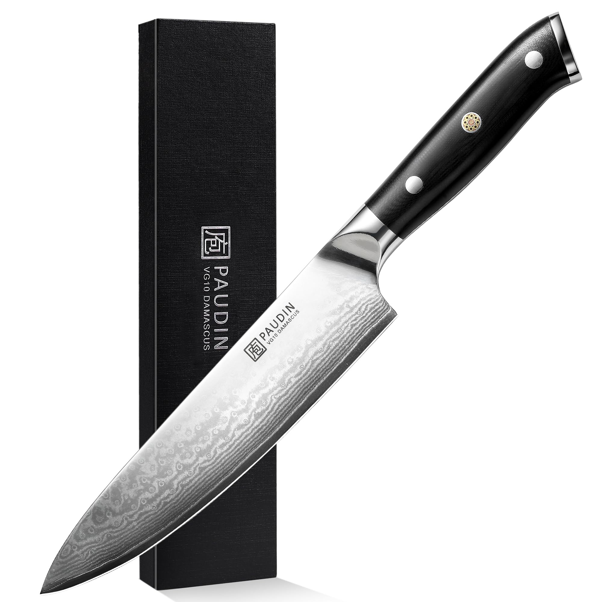 PAUDIN Damastemesser Santokumesser