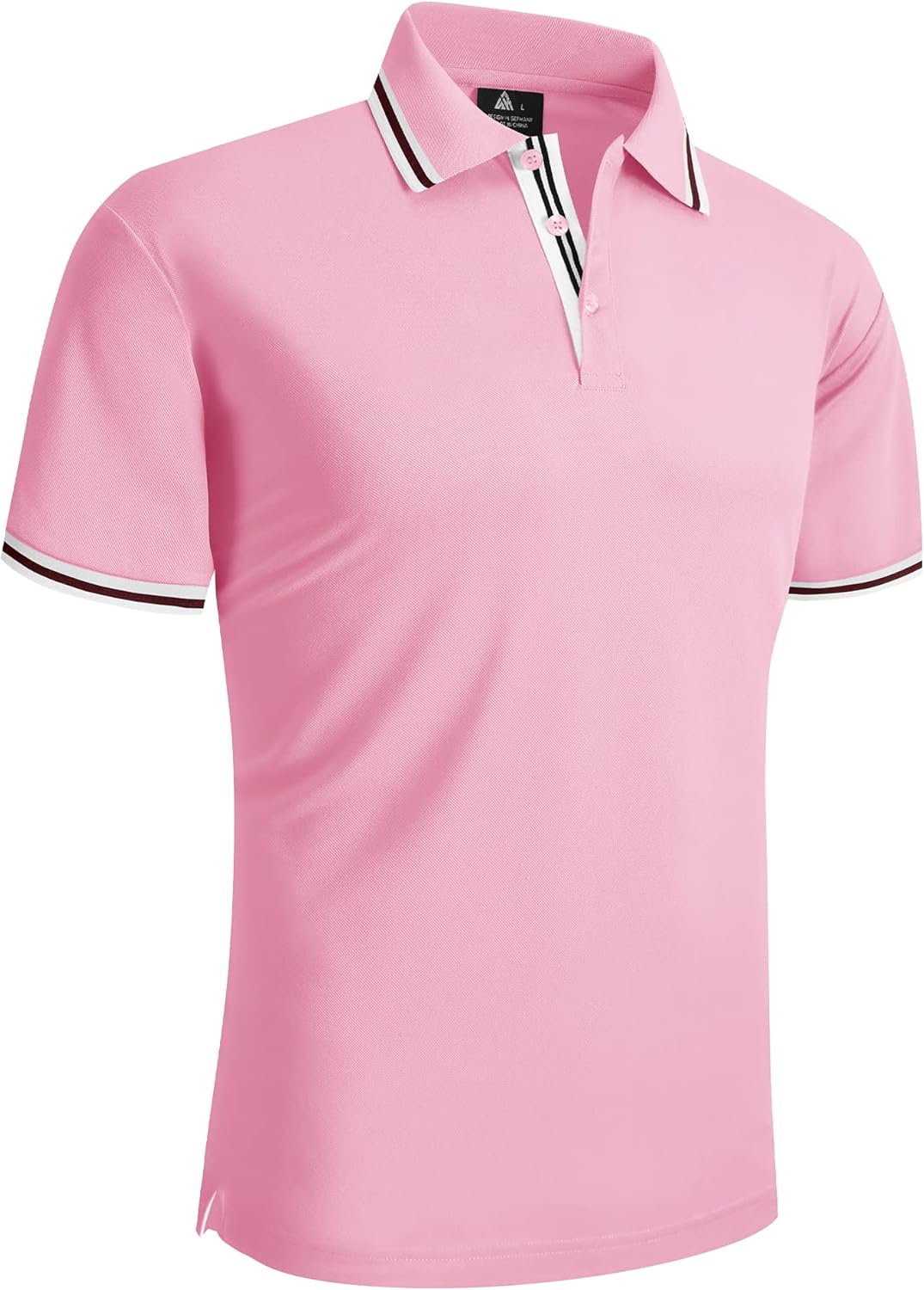 GEEK LIGHTING Polo Shirts for Men Short Sleeve Summer Causal Collared Golf Tennis T-Shirt - Image 2