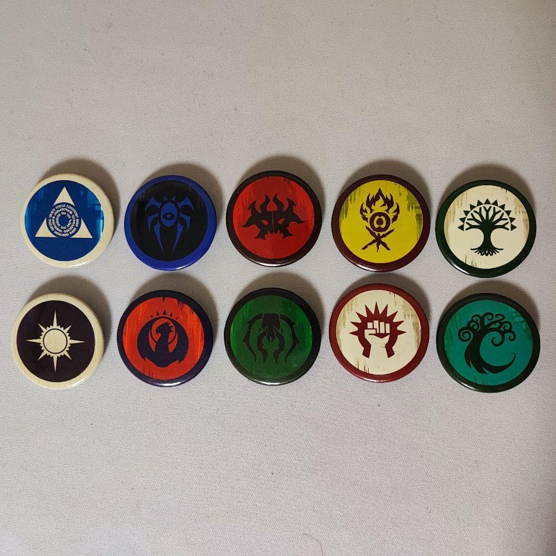 mtg　ラヴニカ　ギルド　缶バッチ　10種 Amazon.co.jp: MTG ラヴニカ 全ギルド缶バッジ 10種セット