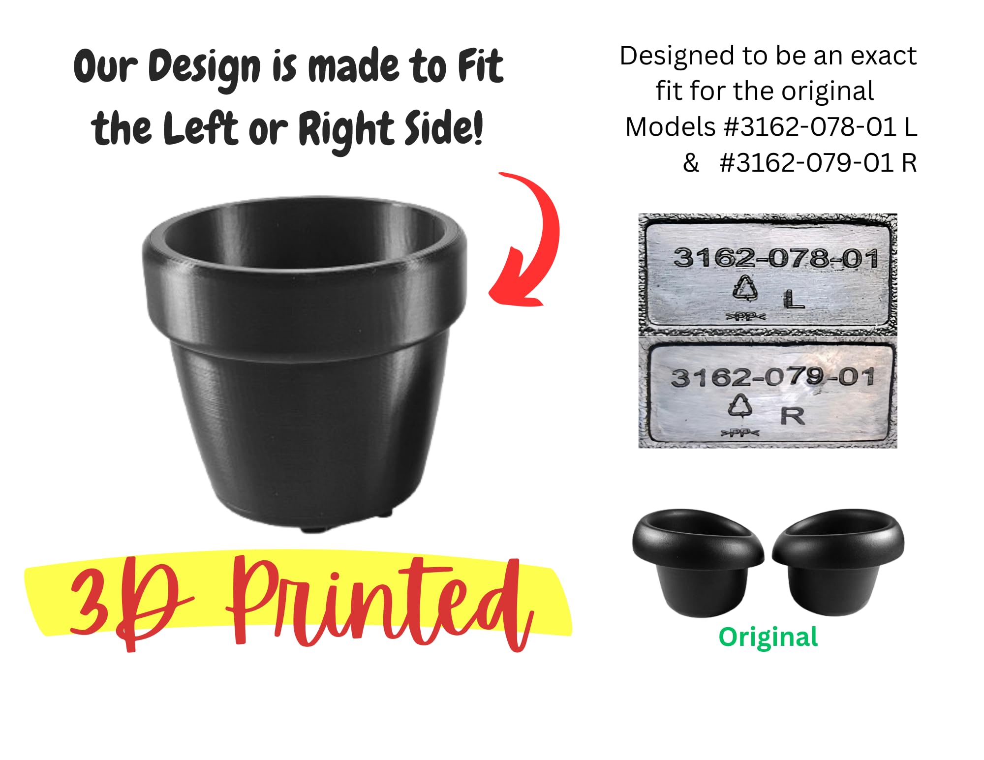 Amazon.com: Cup Holder Replacement for Evenflo Revolve 360 Car Seat (Single  1 Cup Holder) : Baby