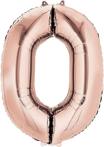 Burton & Burton 35" Número globo de oro rosa, 3619001, 0, Varios, 1, 1