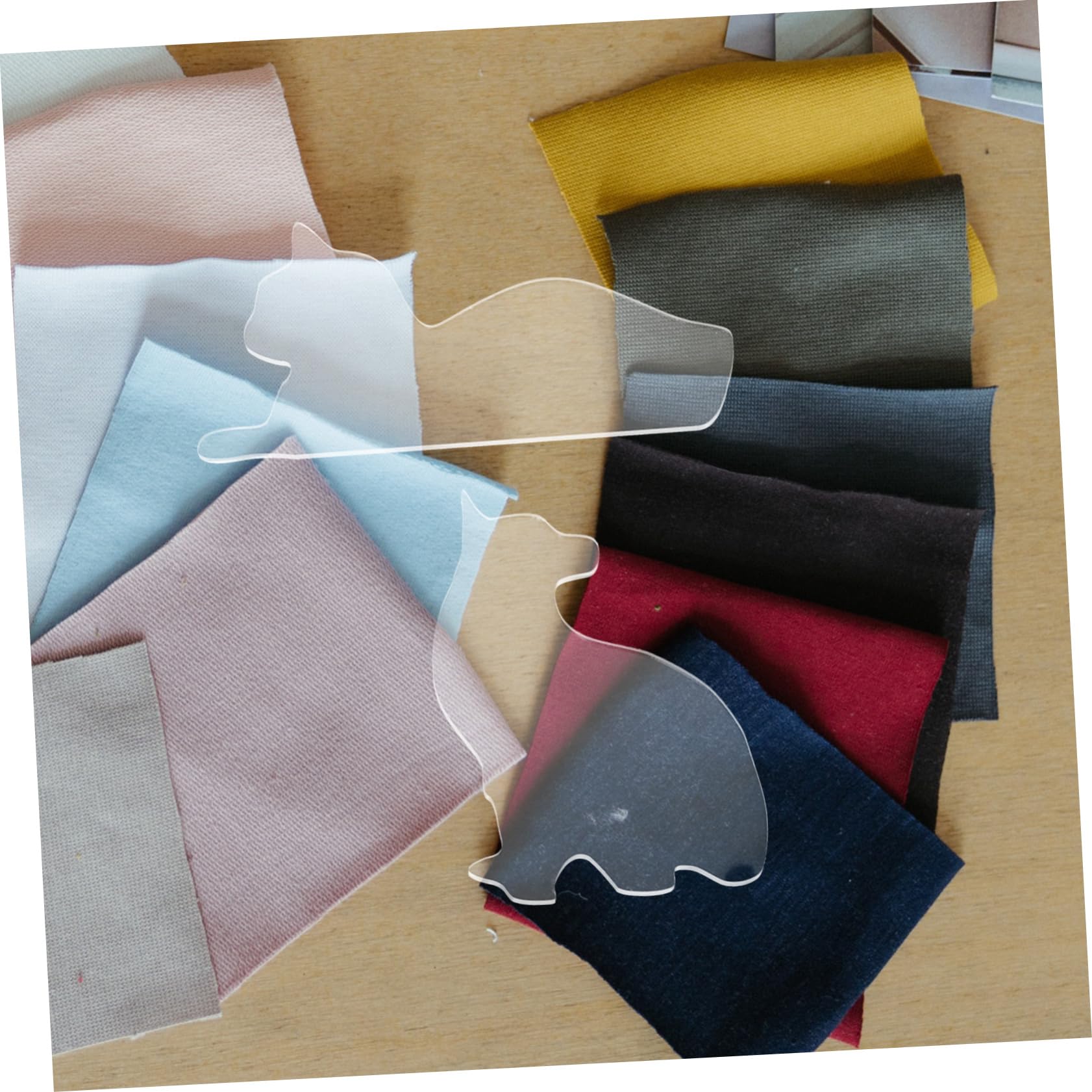 5juegos Regla De Acolchado Acrílica Para Costura Plantillas Transparentes De Patchwork De Costura Para Acolchado y Manualidades