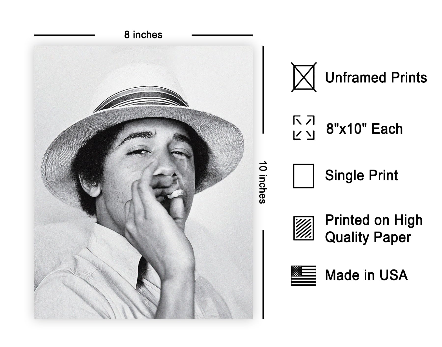 obama cigarette brand Amazon.com: Poster Master Vintage Young Barack Obama Poster - Retro  President Obama Print - Smoking Cigarette Art - Gift for Men & Women