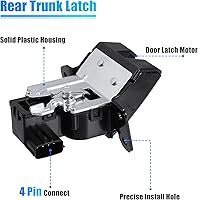Vista 4 de X AUTOHAUX Actuador de Bloqueo de Pestillo de Maletero Trasero para Hyundai Elantra GT 2013-2017 81230-A5000 Motor de Actuador de Bloqueo de Puerta