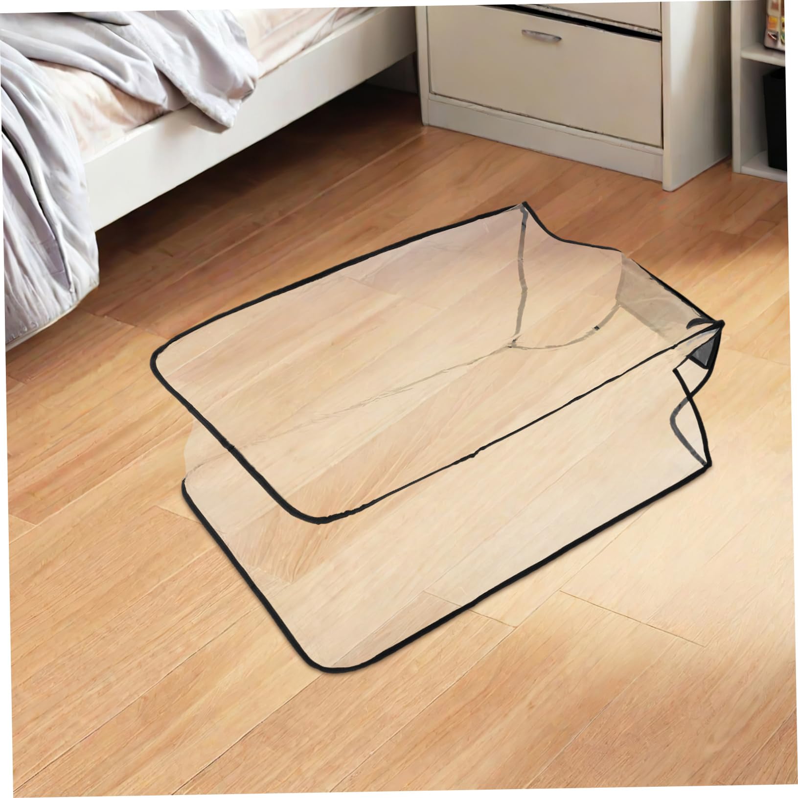 Holibanna 2 Stück Kofferschutzhüllen aus Transparentem PVC Kratzfest für 30 Zoll Rollkoffer Staubschutz für Reisen und Outdoor