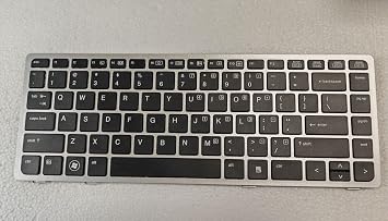 New US Keyboard for HP EliteBook 8460 8460p 8460w 8470p 8470w ProBook 6460b 6465b NO Pointing Stick & Silver Frame