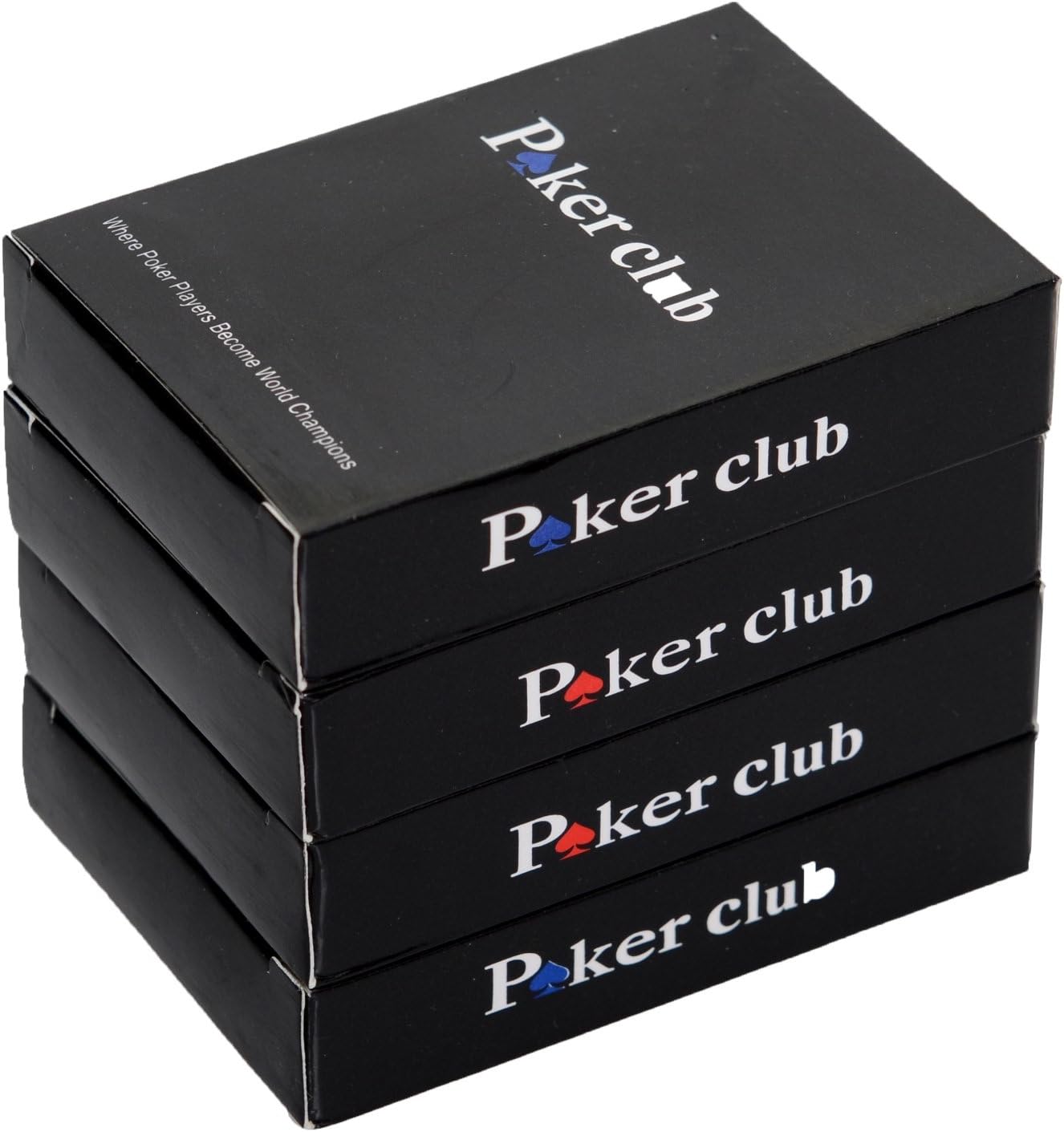 4 Decks 100% Plastic Playing Cards