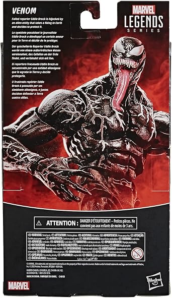 Marvel Legend Series Venom 6 Inch Action Figure Venom E9335 Genuine Product