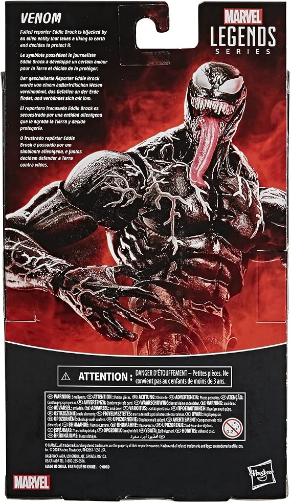 Marvel Legend Series Venom 6 Inch Action Figure Venom E9335 Genuine Product