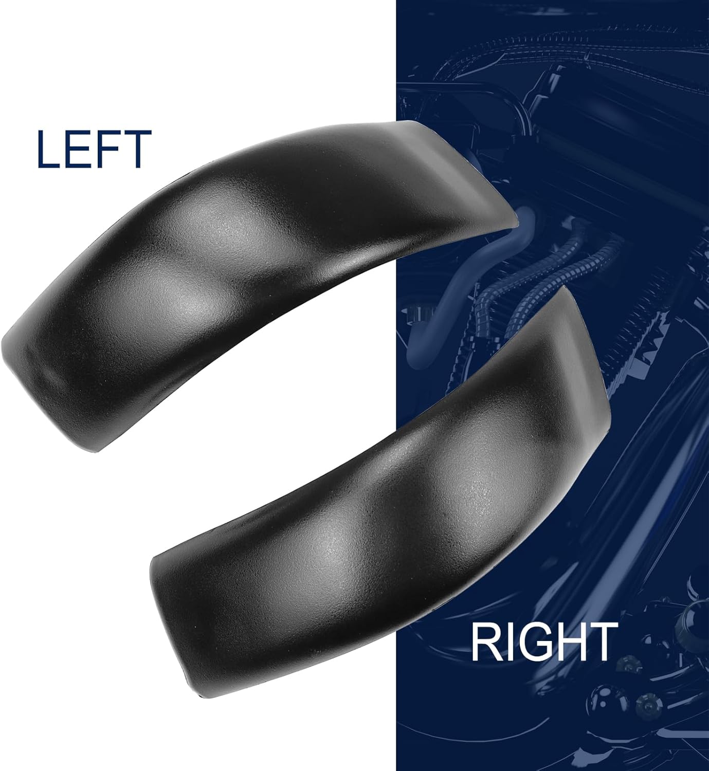 FEXON 2PCS Upgraded Roof Molding Compatible with Ford 1999-2007 F-250 F-350 F-450 F-550 Super Duty Left Driver Side LH and Right Passenge RH