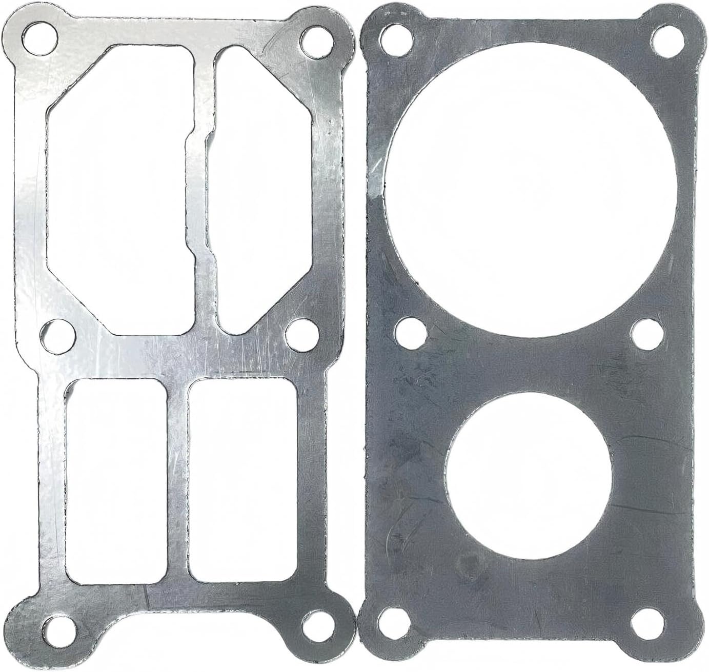QT7.5 Air Compressor Valve Plate & Head Gasket Kit - for Quincy Air Compressor parts 114005 113618-003 - Dual Cylinder Air Compressor Valve Plate Gasket Kit Replacement
