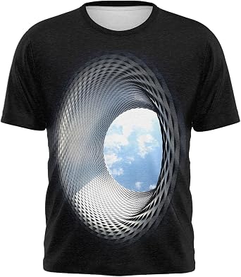 Mens Graphic T-Shirts Funny 3D Print Summer Casual Crewneck Tee