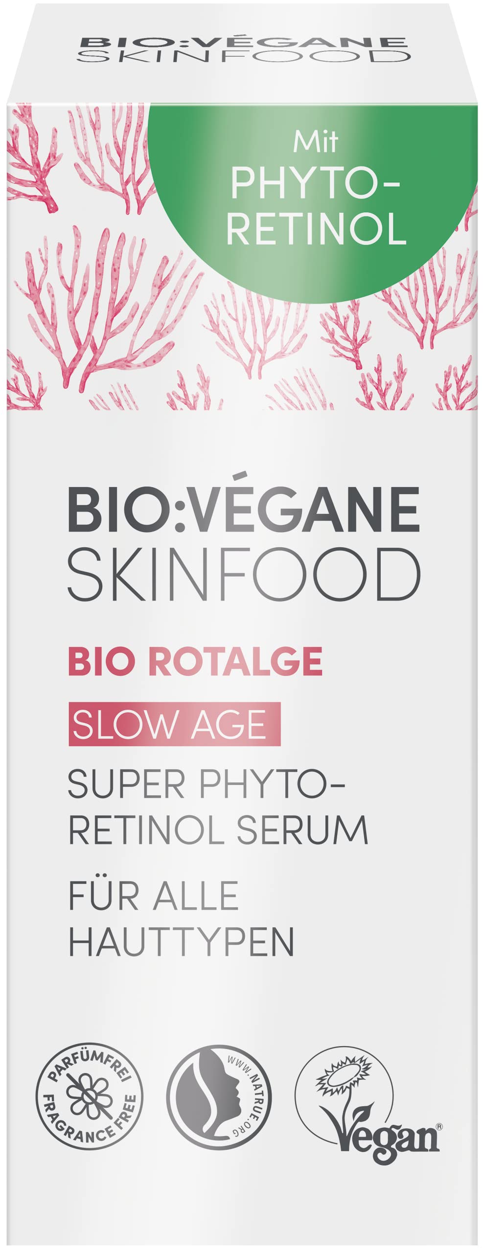 BIO:VÉGANE Skinfood Organic Red Algae Super Phyto-Retinol Serum - Image 3