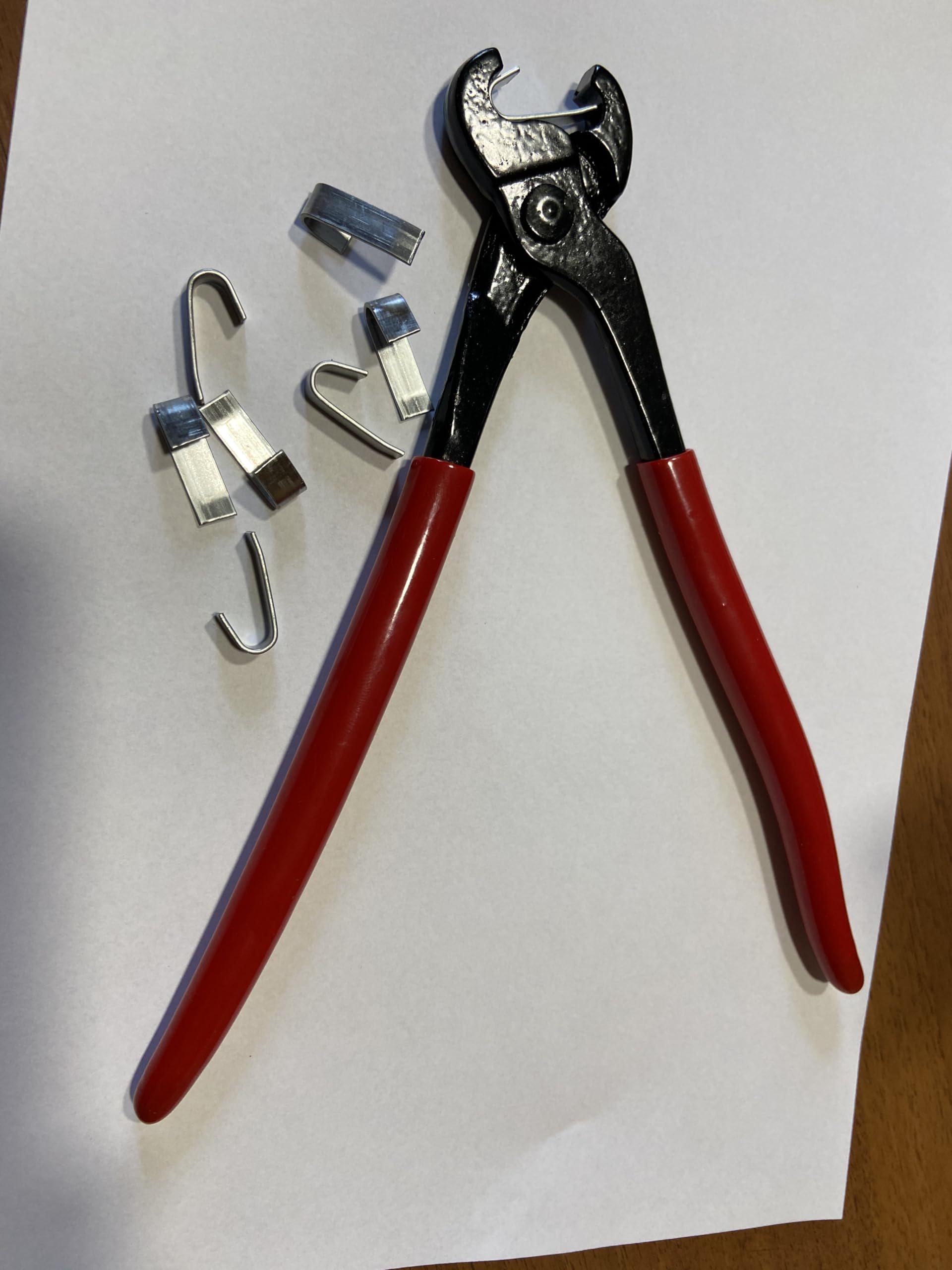 PINZA 6 MM PER GANCI DI GIUNZIONE RETE METALLICA GABBIA GABBIE ALLEVAMENTO