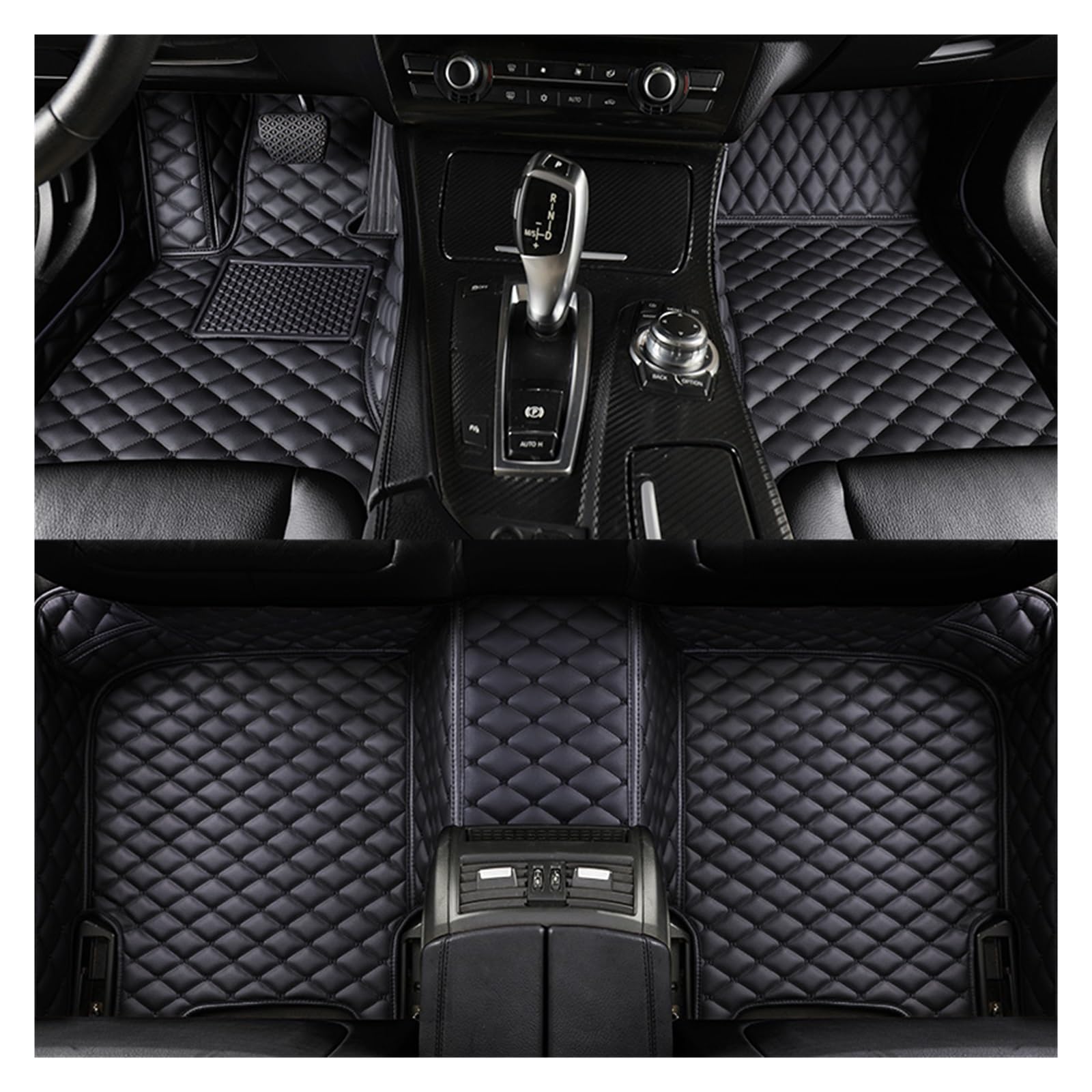 Auto Fußmatten Für Jeep Für Renegade 2016 2017 2018 Custom Car Fußmatten wasserdichte Teppiche Innen Zubehör(Color 4)