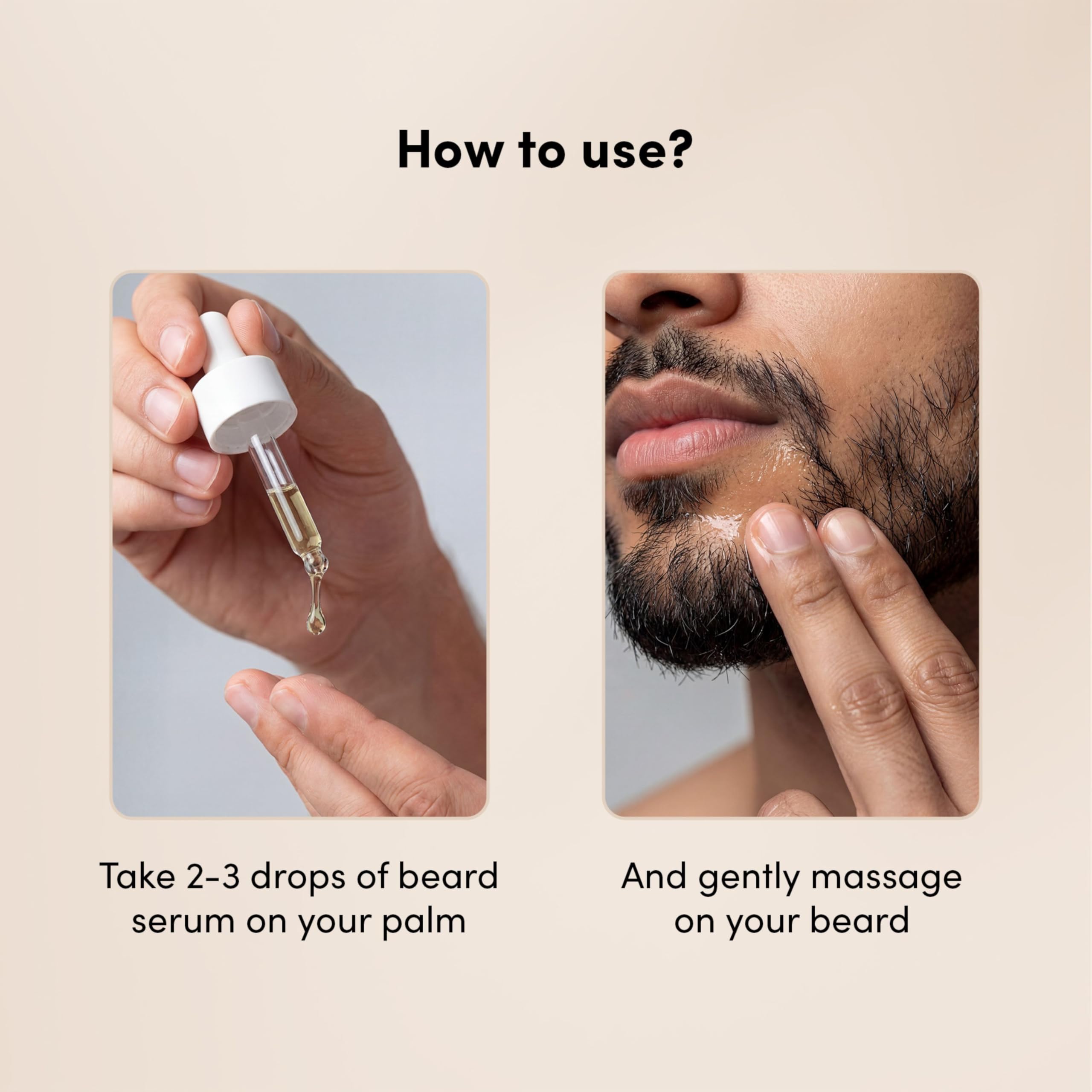 Man Matters BeardGro Beard Growth Serum for Men 30ml | 4% Anagain, 2% Aminexil, 1% Rosemary | Reduces Patchy Beard, Promotes Thicker Beard Growth | Lightweight and Fast Absorption