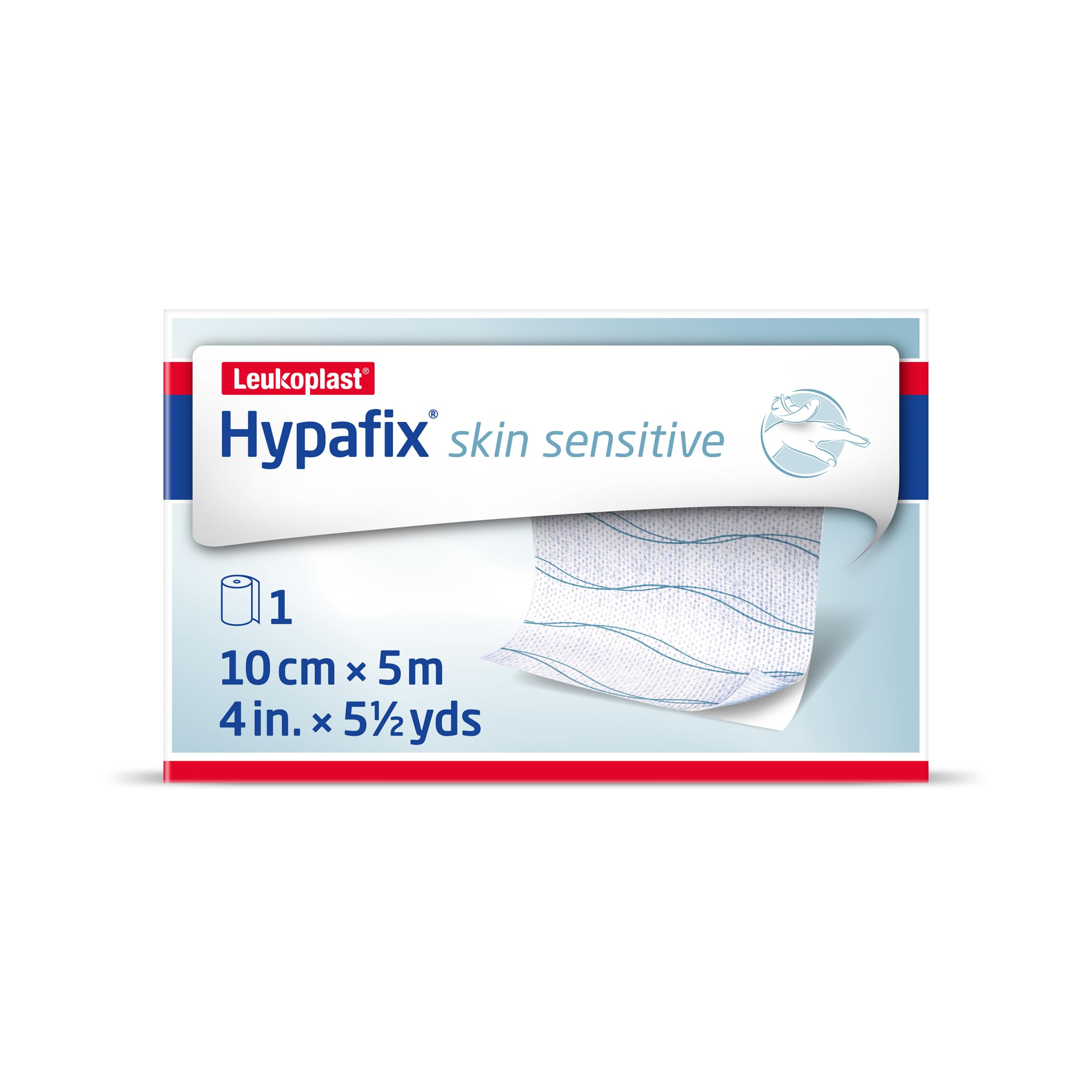 BSN Medical Leukoplast Hypafix Esparadrapo Skin Sensitive 10 cm x 500 cm