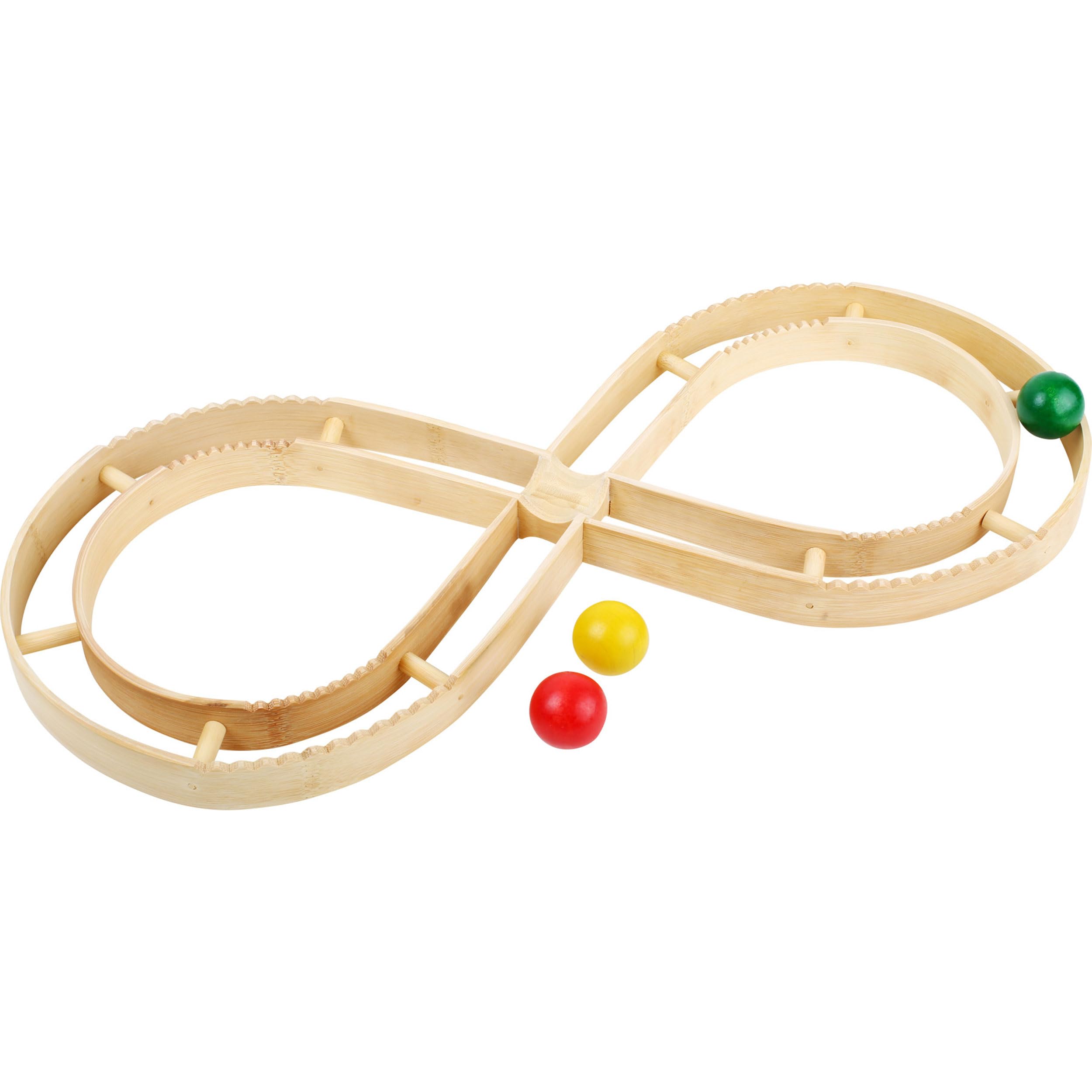 small foot Motorikspiel Bambus Acht, aus Holz, Balancierspiel mit kleinen  Hindernissen und Geruschen, ab 3 Jahren, 4718: Amazon.de: Spielzeug