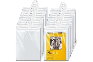24 Large Hanging Book Baggies - 9x13