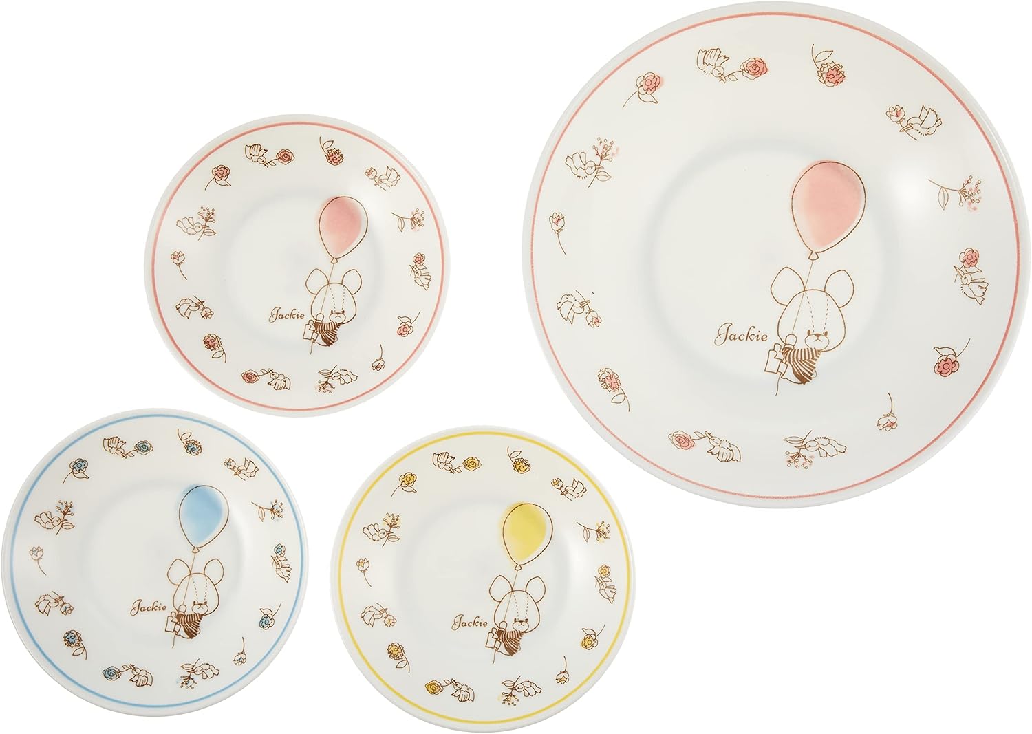 Bear School 786761 Fusen Party Dinnerware Set
