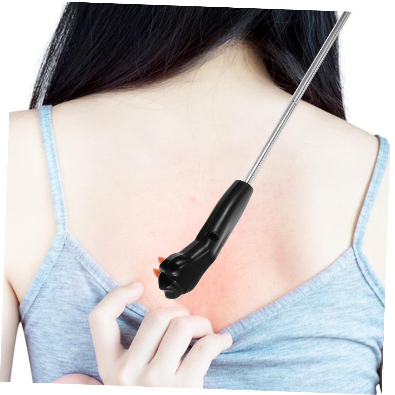 VALICLUD 4 Piezas Picazón en la pata de gato raspador masajeador de espalda rascador de espalda eléctrico rascador de espalda para hombre garra rascador Acero inoxidable