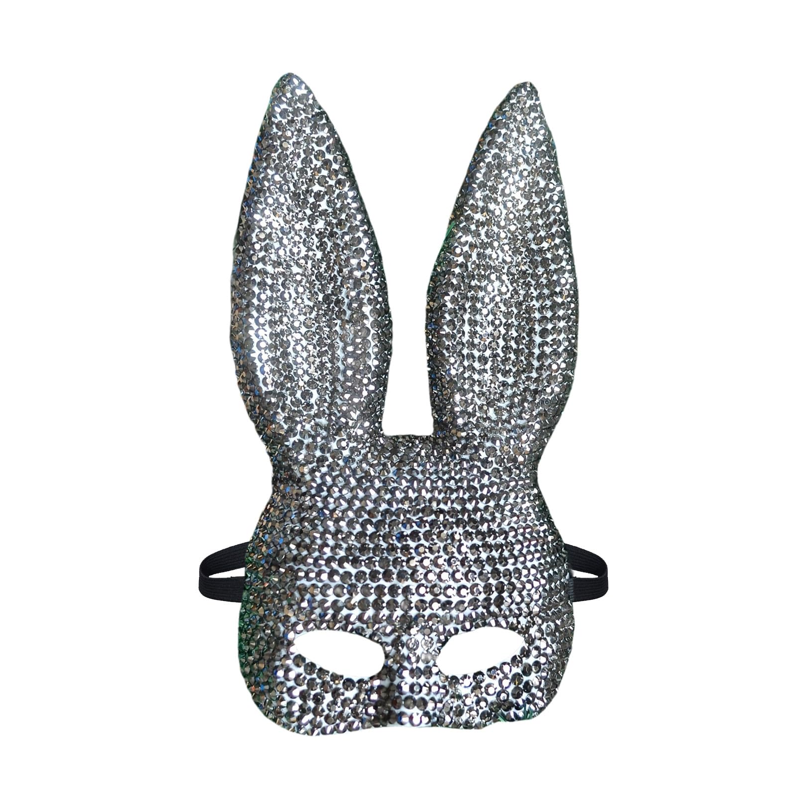RAFGALDEX Eye Catching Rabbits Costume Portable Rabbits with Soft Glass Embellishment for Costume Event