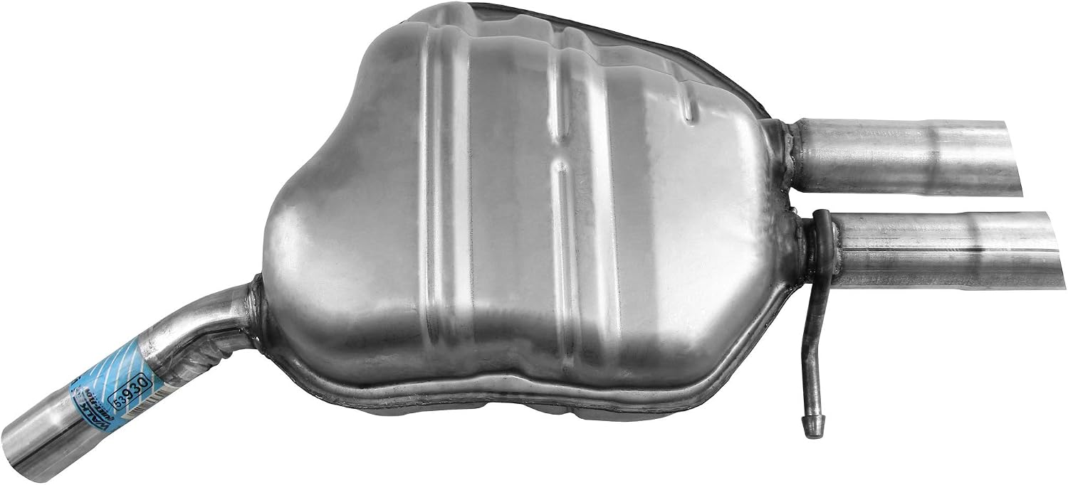 Walker Quiet-Flow 53930 Direct Fit Exhaust Muffler Assembly 2.125" Inlet (OD) 2.375" Outlet (OD) for Volkswagen Jetta