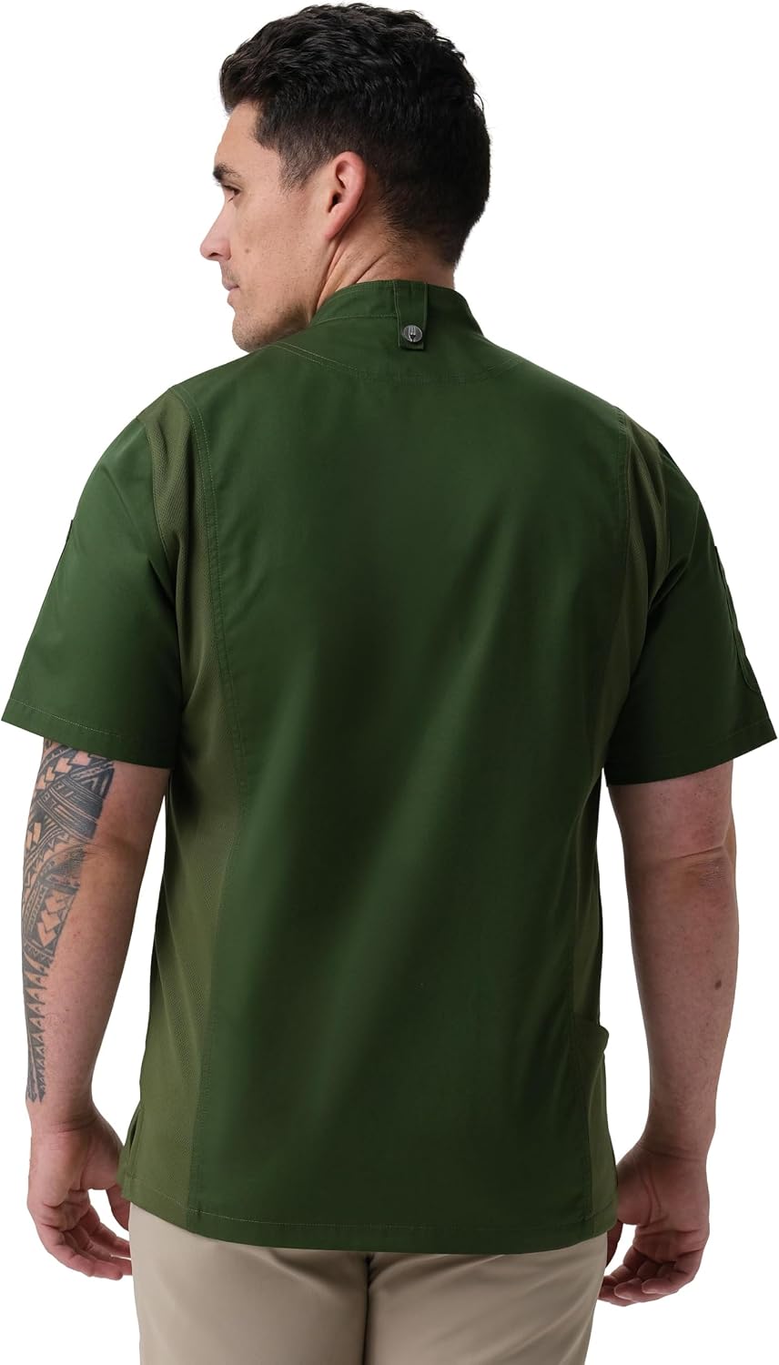 Chef Works Men's Springfield Chef Coat